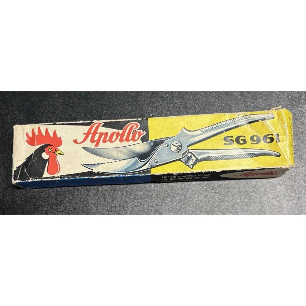 vintage pair of Apollo SG 961 poultry shears from Germany